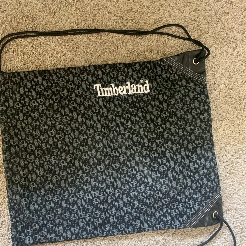 Timberland black backpack